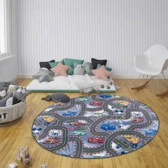 Hanse Home dětský kusový koberec Play 105204 kruh