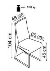 Jídelní židle K213 č.3