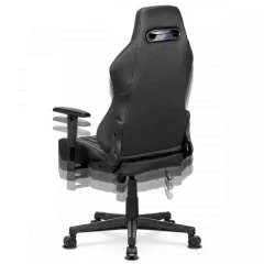 Herní křeslo E-RACER, potah šedá a černá ekokůže, HM, opěrák 90°-180° KA-F06 GREY