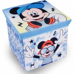 Úložný box na hračky Myšák Mickey s víkem UBBH0768