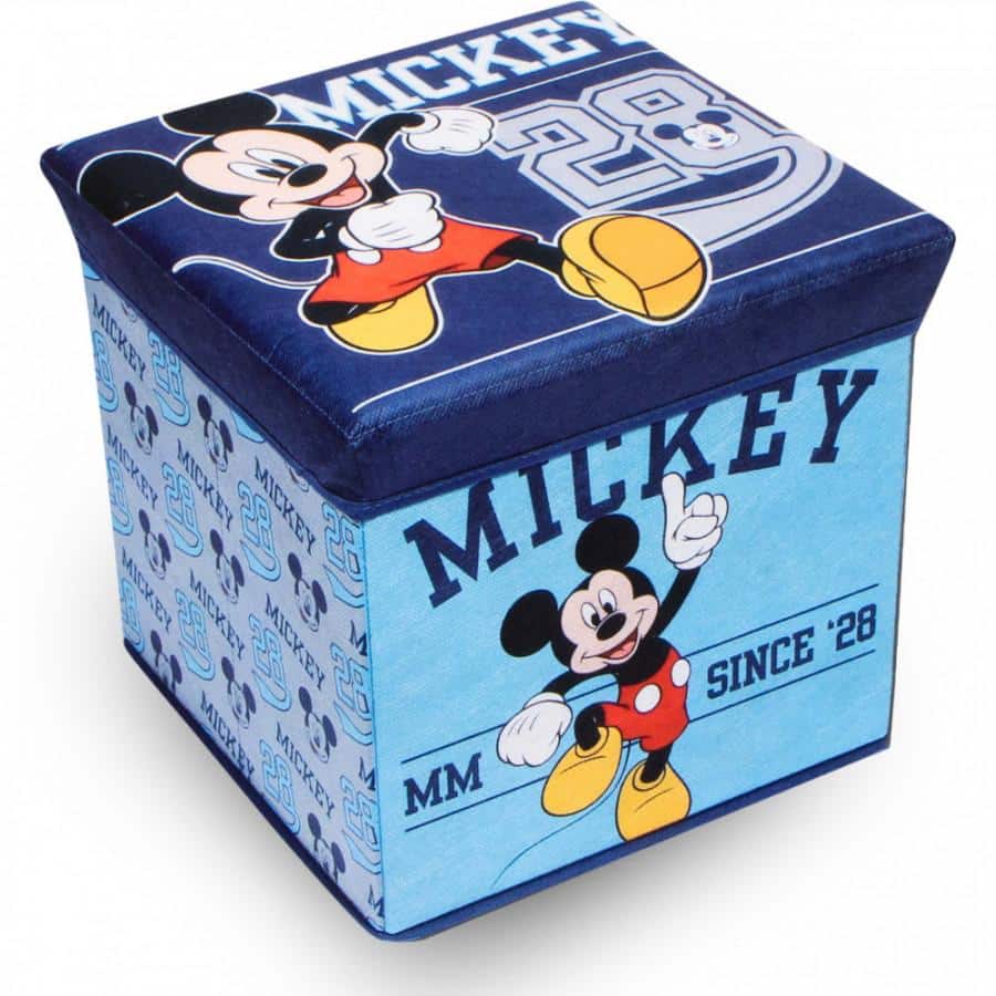 bHome Úložný box na hračky Mickey Mouse s víkem UBBH0773