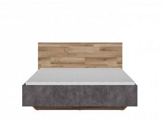 Arica postel LOZ/160, dub silva/beton č.2