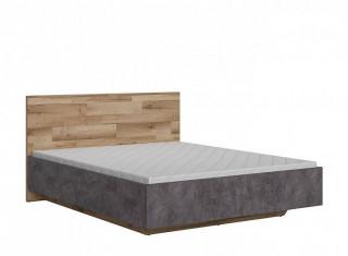 Arica postel LOZ/160, dub silva/beton č.1