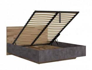 Arica postel LOZ/160, dub silva/beton č.3