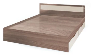 Postel 160x200 se zásuvkami HARMONIE KP604 jasan šimo č.2