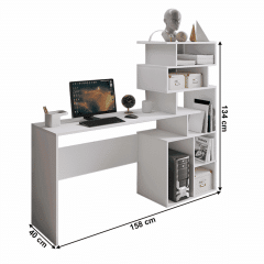 PC stůl MAXIM - bílá č.2