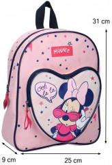 Dětský batoh Minnie hvězdičky DBBH0802