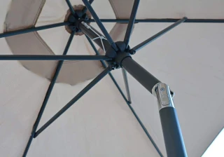 Slunečník NAKLÁPĚCÍ 300cm - béžový č.3