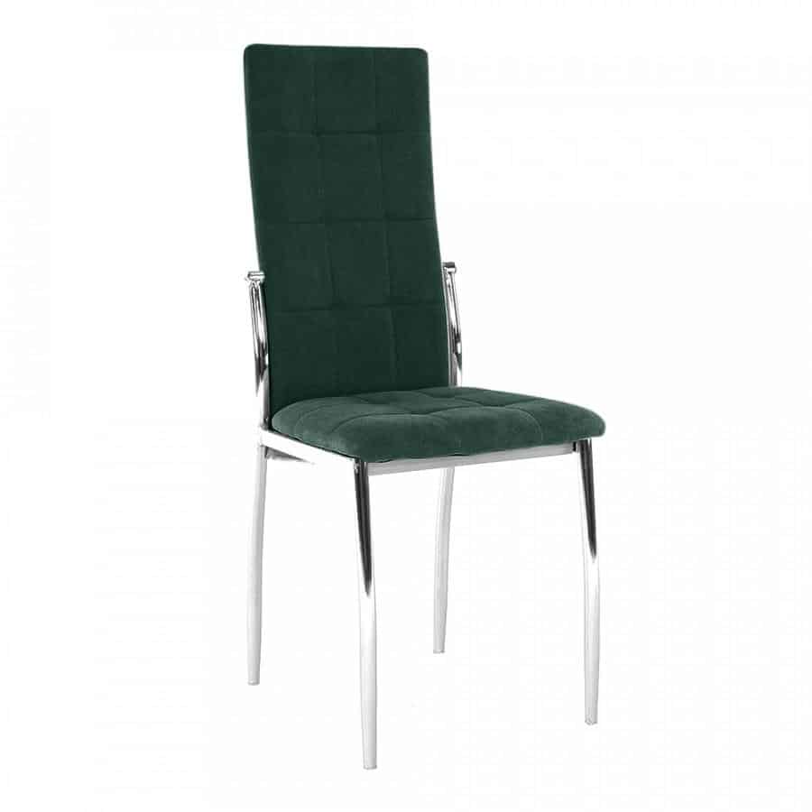 Tempo Kondela Židle ADORA NEW - smaragdová látka / kov + kupón KONDELA10 na okamžitou slevu 3% (kupón uplatníte v košíku)