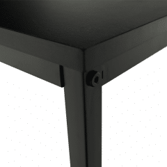 Konzolový stolek BUSTA - tmavě šedá grafit / černá č.6