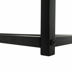 Konzolový stolek BUSTA - tmavě šedá grafit / černá č.7