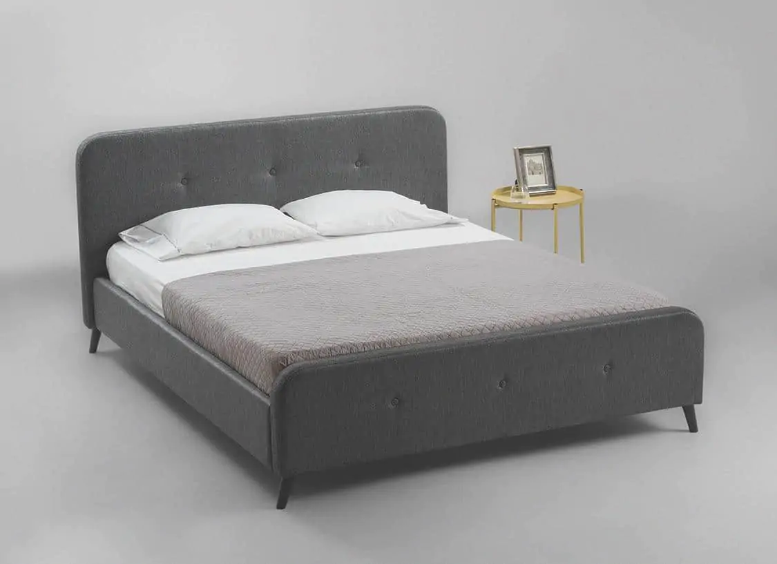 Casarredo Čalouněná postel 160x200 BRIANO šedá