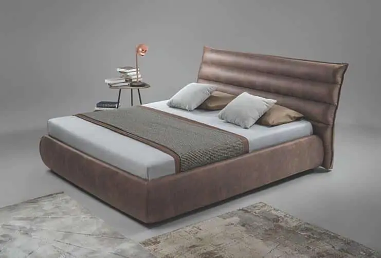 Casarredo Čalouněná postel 180x200 GARDA hnědá
