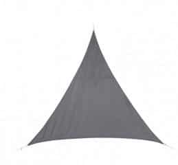 Stínící plachta trojúhelník 3m - šedá č.1