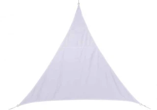 Stínící plachta trojúhelník 4m - bílá č.1