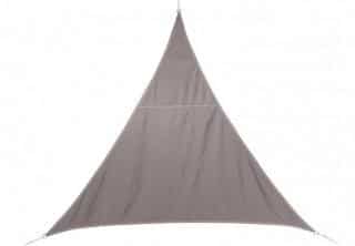 Stínící plachta trojúhelník 4m - capucino č.1