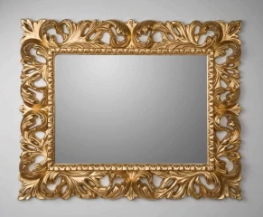 Barokní zrcadlo ALCAMO – zlatá