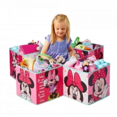 Dětské úložné boxy Minnie - 4 kusy