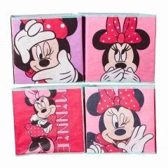 Dětské úložné boxy Minnie - 4 kusy