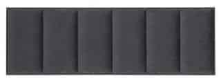 Postel GRAUS 187 šířka 180 cm buk ZG001 tmavě šedá