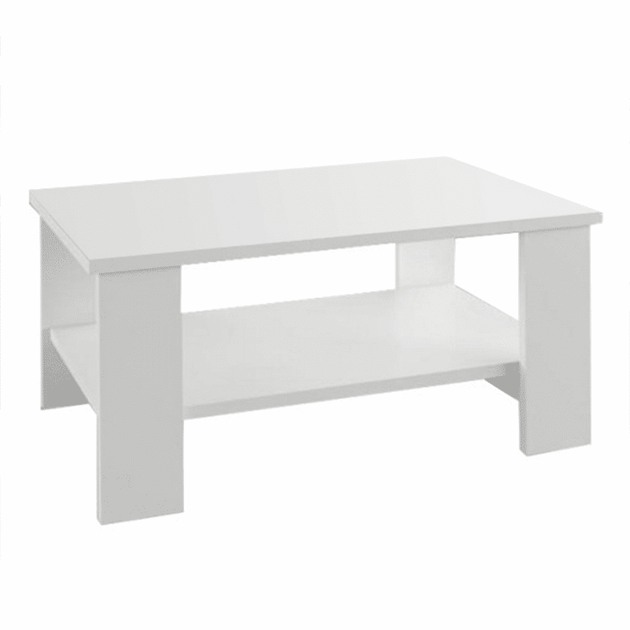 Tempo Kondela Konferenční stolek BERNARDO - bílá + kupón KONDELA10 na okamžitou slevu 3% (kupón uplatníte v košíku)