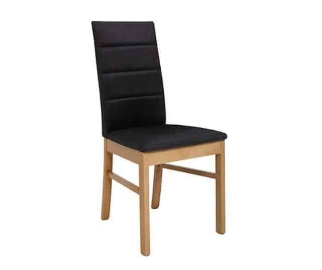 Levně BRW OSTIA jídelní židle, dub přírodní/černá