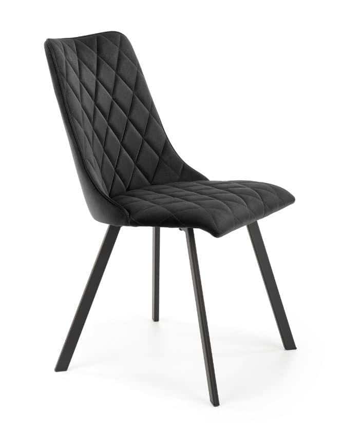 Levně Halmar Jídelní židle K450 - černá