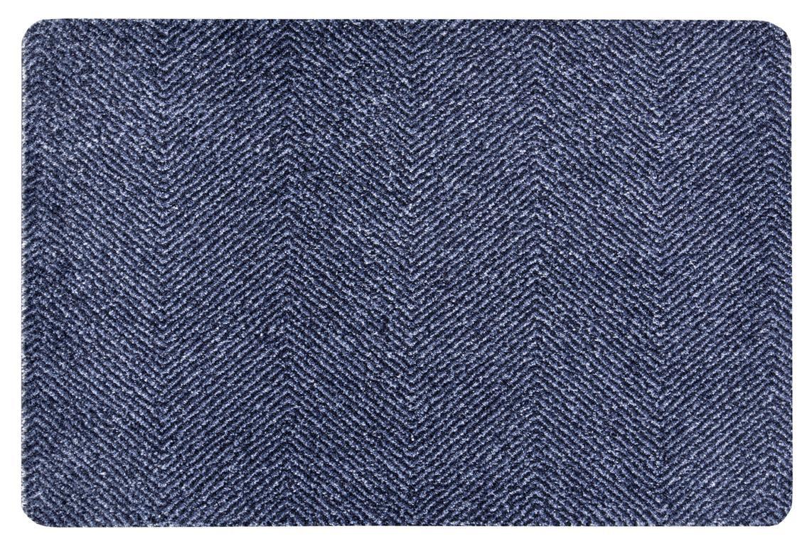 Levně Hanse Home Rohožka Clean & Go 105348 – modrá/černá 50x150 cm