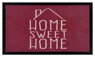 Hanse Home protiskluzová rohožka Printy 105380 Brick red