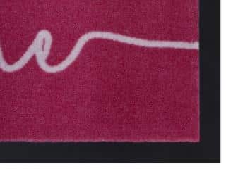 Hanse Home protiskluzová rohožka Printy 105379 Pink