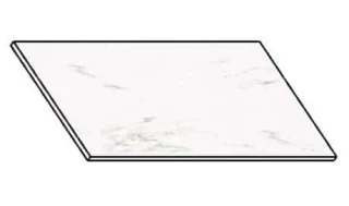 Kuchyňská pracovní deska 100 cm Mramor piemonte