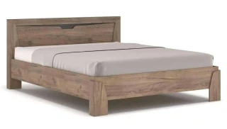 Postel 160 SANDRA – wenge/dub tabaco