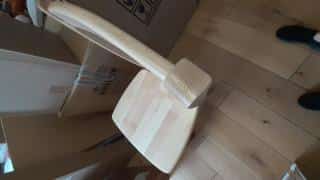 Dřevěná židle Pamela - masiv buk - II. jakost č.10