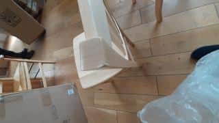 Dřevěná židle Pamela - masiv buk - II. jakost č.13