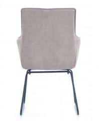 Jídelní židle s područkami K-271, šedá č.3