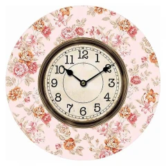 Hodiny nástěnné MDF, 34cm HA1673