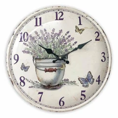 Hodiny nástěnné kov, 35cm HA1680