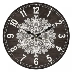 Hodiny nástěnné MDF, 34cm HA1708