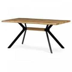 Jídelní stůl 160x90x76 cm HT-863 OAK