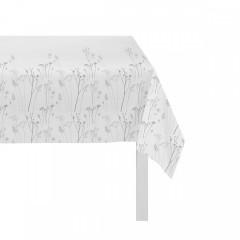 Ubrus s motivem lučních květů, barva krémová, 80x80 cm,100 % polyester UBR001