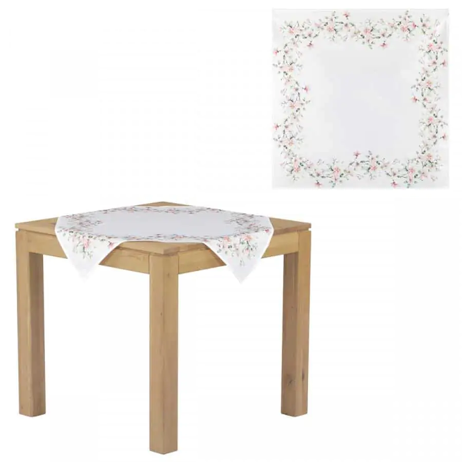 Ubrus s motivem mangolie,80x80 cm UBR008