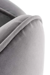 BRASIL fotel wypoczynkowy popielaty / czarny (1p=1szt)