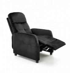FELIPE 2 fotel wypoczynkowy czarny (2p=1szt)