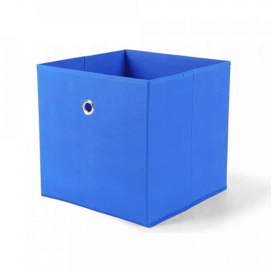 Levně Halmar Látkový box Winny - modrý
