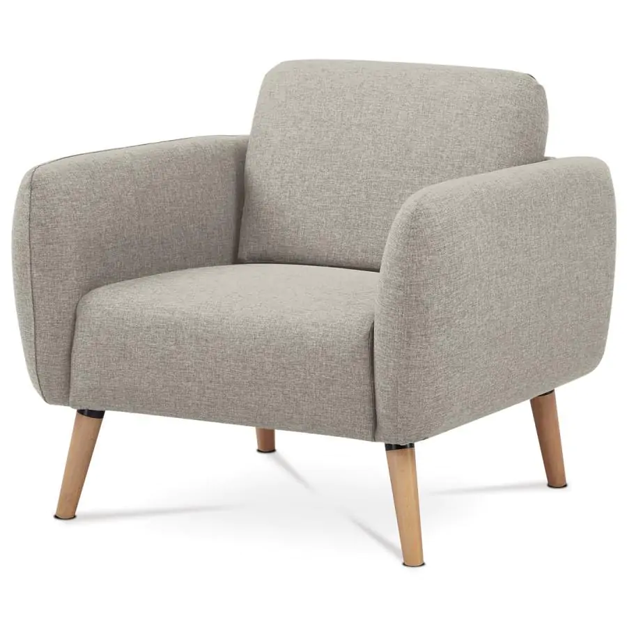 Křeslo ASB-022 GREY,šedé