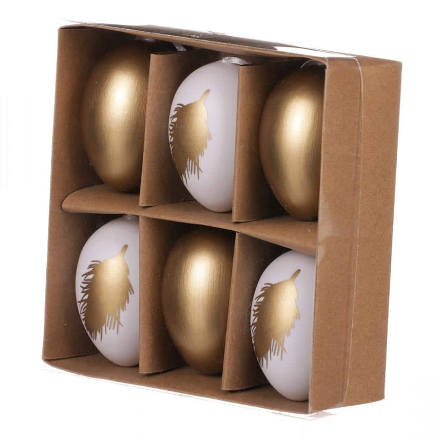 Levně Autronic Vajíčka plastová v krabičce, (6ks) VEL7007