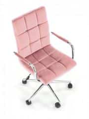 GONZO 4 fotel młodzieżowy różowy velvet (1p=1szt)