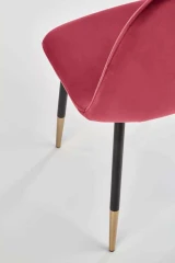 K379 krzesło bordowy (1p=4szt)
