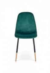 K379 krzesło ciemny zielony (1p=4szt)