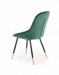 K437 krzesło ciemny zielony (1p=2szt)